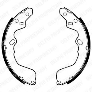 комплект спирачна челюст LS1876