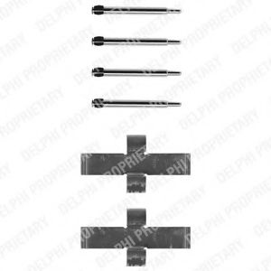 комплект принадлежности, дискови накладки LX0013