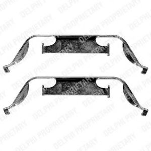 комплект принадлежности, дискови накладки LX0331