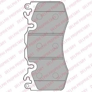 комплект спирачно феродо, дискови спирачки