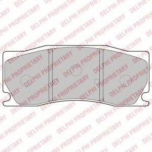 комплект спирачно феродо, дискови спирачки