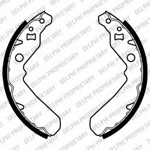 комплект спирачна челюст LS2015