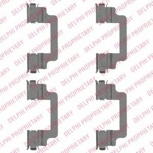 комплект принадлежности, дискови накладки LX0505