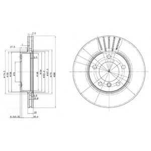 спирачен диск BG2623