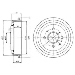 спирачен барабан BF30