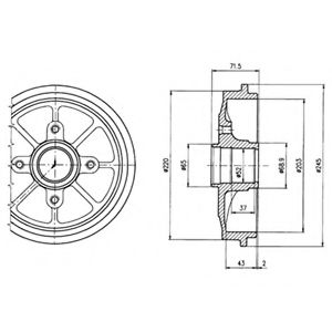 спирачен барабан