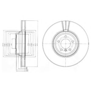 спирачен диск BG9915