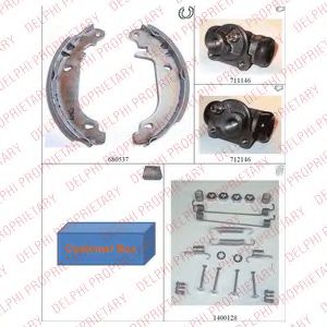 комплект спирачна челюст