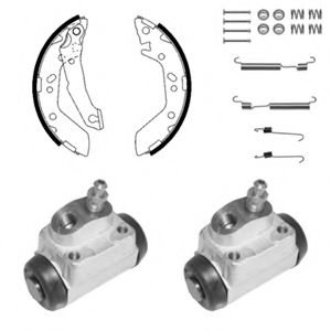 комплект спирачна челюст KP1104