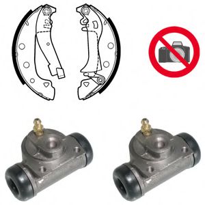 комплект спирачна челюст KP671