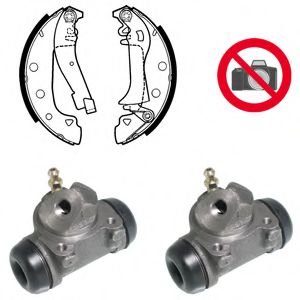 комплект спирачна челюст KP676