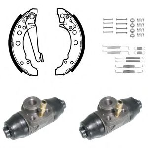 комплект спирачна челюст KP791