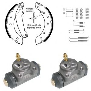 комплект спирачна челюст KP815