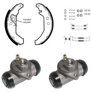 комплект спирачна челюст KP824
