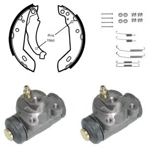 комплект спирачна челюст KP833