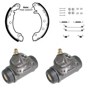 комплект спирачна челюст KP863