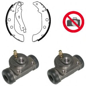 комплект спирачна челюст KP877