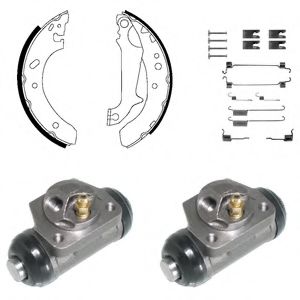 комплект спирачна челюст KP890