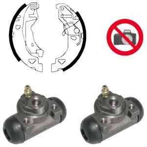 комплект спирачна челюст KP1009