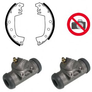 комплект спирачна челюст KP620