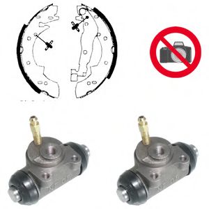 комплект спирачна челюст KP875