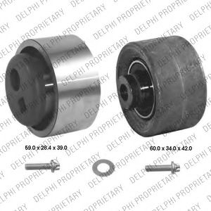 комплект ангренажен ремък