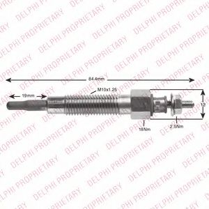 подгревна свещ HDS425