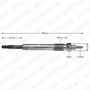 подгревна свещ HDS367