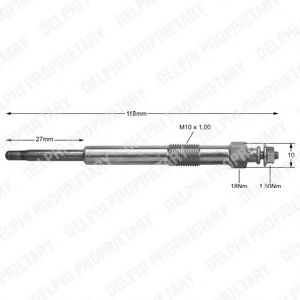 подгревна свещ HDS406