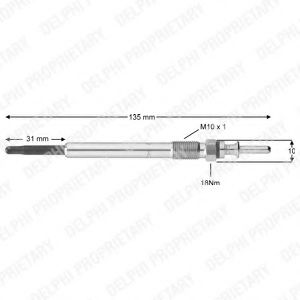 подгревна свещ HDS384