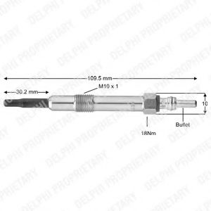подгревна свещ HDS418