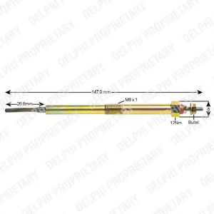 подгревна свещ HDS423