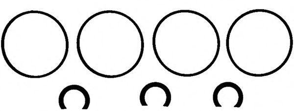 комплект гарнитури, всмукателен колектор 11-39642-01