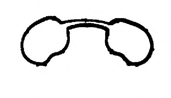 уплътнение, всмукателен колектор 71-33877-00