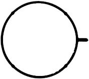 уплътнение, корпус на всмукателен колектор 71-33176-00