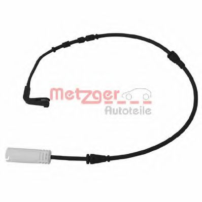 предупредителен контактен сензор, износване на накладките