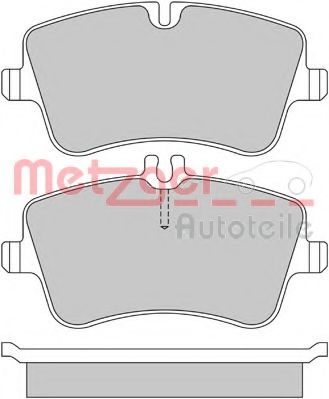 комплект спирачно феродо, дискови спирачки