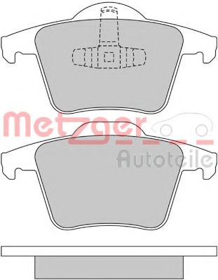 комплект спирачно феродо, дискови спирачки