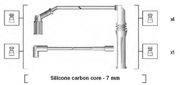комплект запалителеи кабели 941135170704