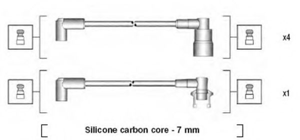 комплект запалителеи кабели 941145340731