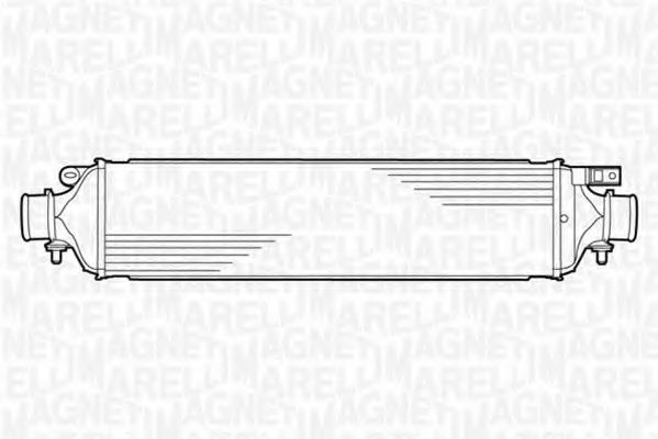интеркулер (охладител за въздуха на турбината) 351319201740